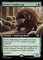 Ornery Tumblewagg (OTJ-342) - rare: (Extended Art)