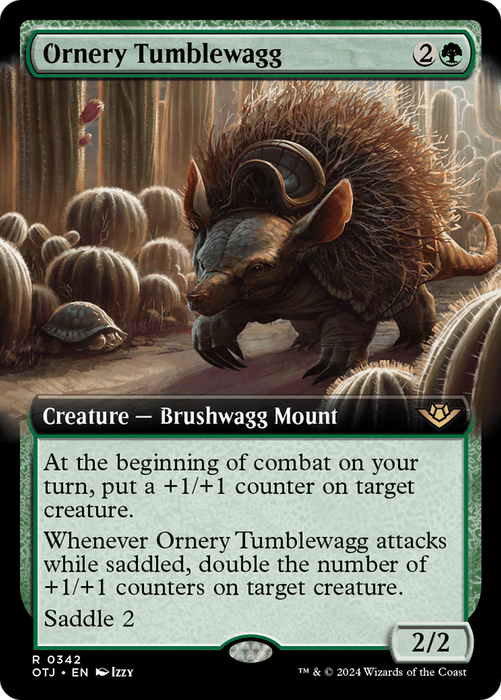 Ornery Tumblewagg (OTJ-342) - rare: (Extended Art)