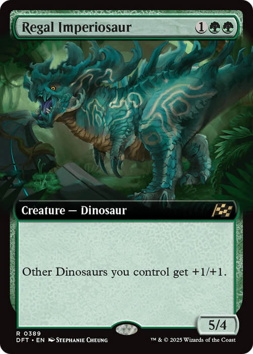 Regal Imperiosaur (DFT-389) - rare: (Extended Art)