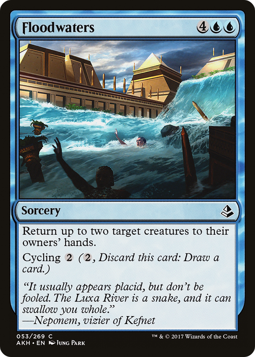 Floodwaters (AKH-053) - common - Foil