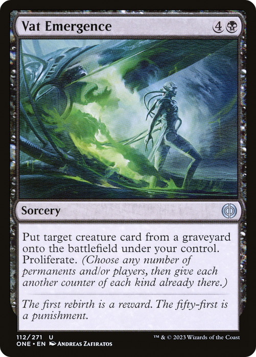 Vat Emergence (ONE-112) - uncommon - Foil