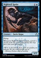Nightveil Sprite (RVR-052) - uncommon