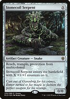 Stonecoil Serpent (MEDIA-235★) - rare - Foil