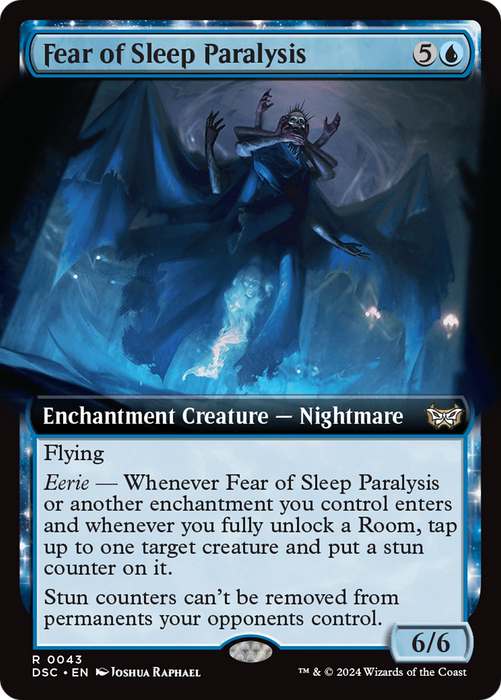 Fear of Sleep Paralysis (DSC-043) - rare: (Extended Art, nyxtouched)
