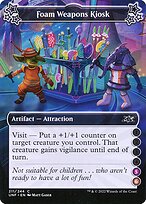Foam Weapons Kiosk (UNF-211D) - common - Foil
