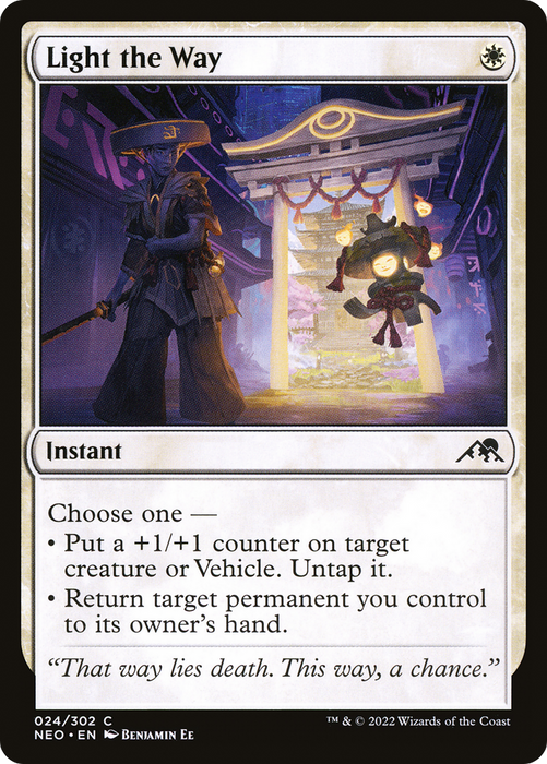 Light the Way (NEO-024) - common - Foil