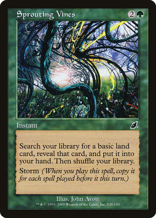 Sprouting Vines (SCG-128) - common