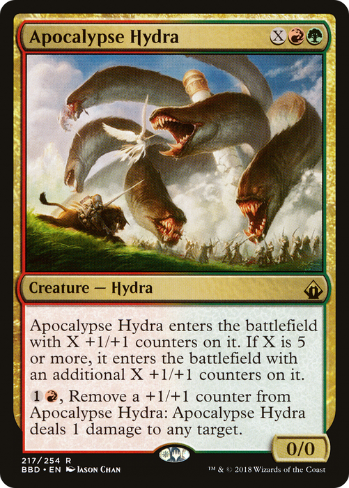 Apocalypse Hydra (BBD-217) - rare - Foil