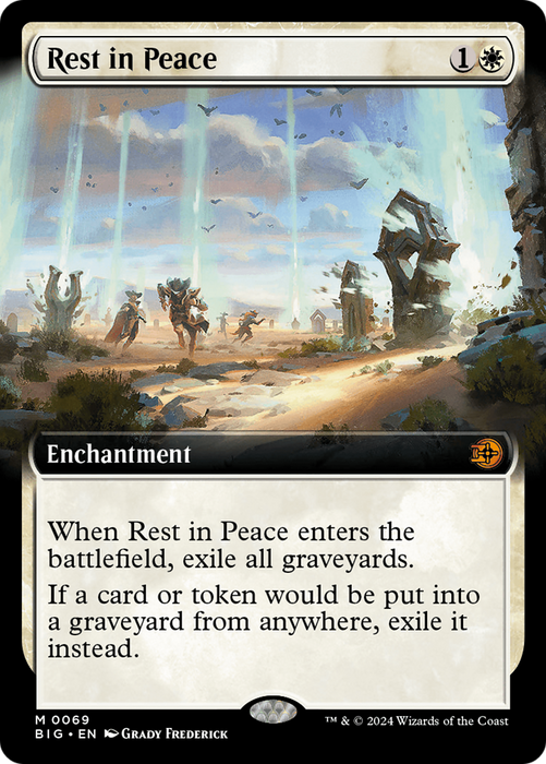 Rest in Peace (BIG-069) - mythic: (Extended Art) - Foil