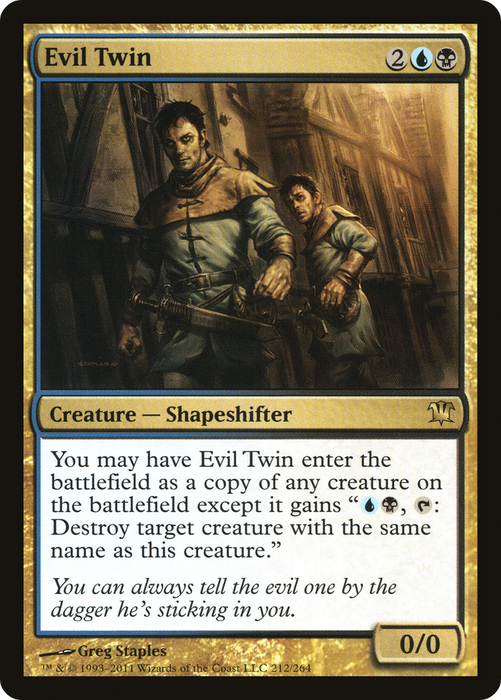 Evil Twin (ISD-212) - rare