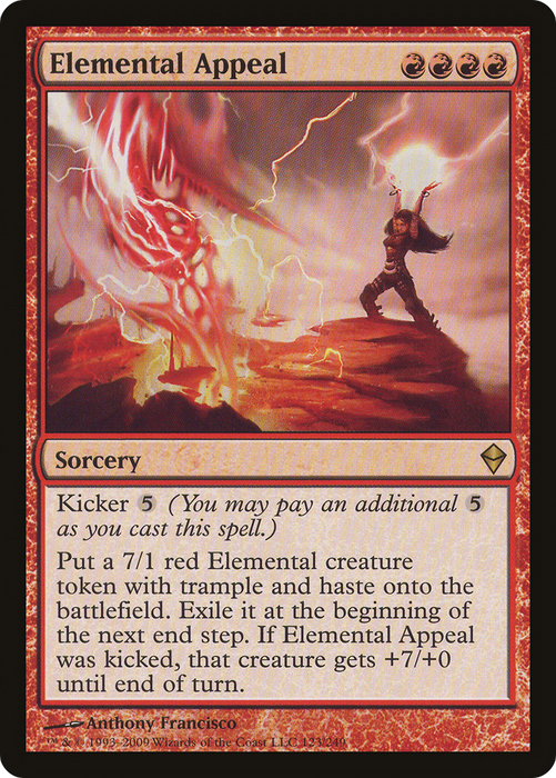 Elemental Appeal (ZEN-123) - rare - Foil
