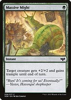 Massive Might (VOW-208) - common - Foil