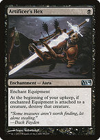 Artificer's Hex (M14-085) - uncommon - Foil