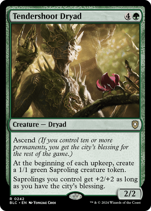 Tendershoot Dryad (BLC-242) - rare