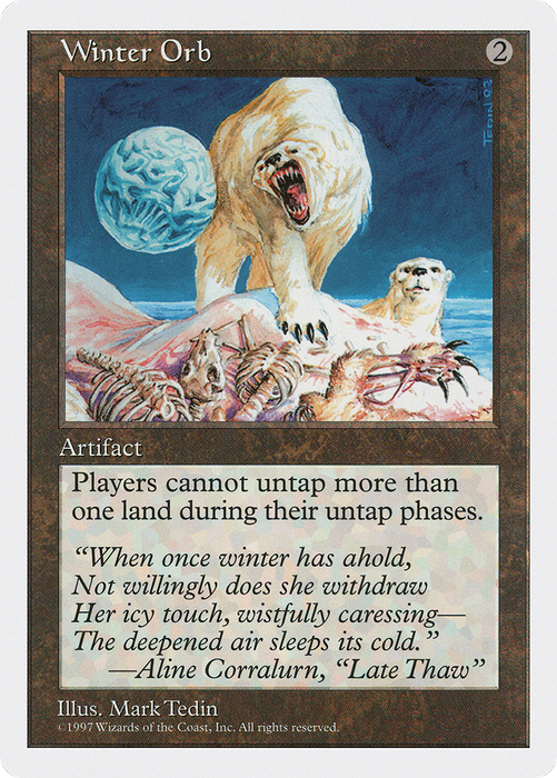 Winter Orb (5ED-408) - rare