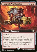 Hexplate Wallbreaker (ONC-052) - rare: (Extended Art)