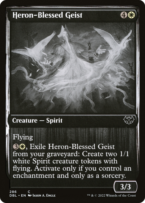 Heron-Blessed Geist (DBL-286) - common