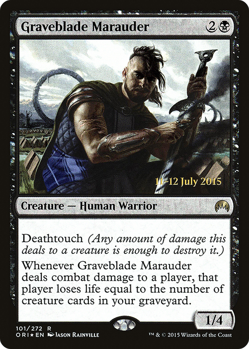 Graveblade Marauder (PRE-101S) - rare - Foil