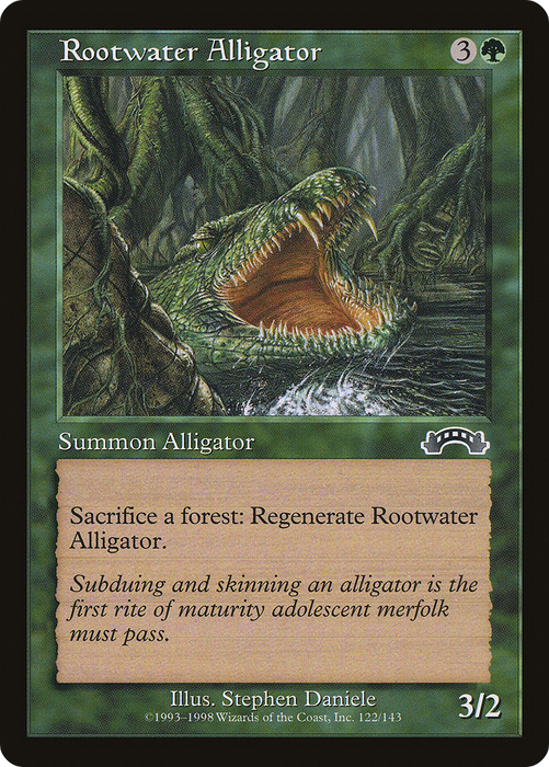 Rootwater Alligator (EXO-122) - common