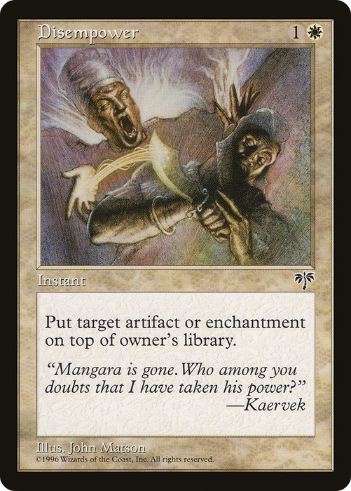 Disempower (MIR-009) - common