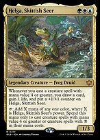 Helga, Skittish Seer (PPBLB-217P) - mythic