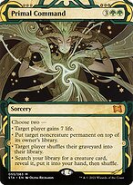Primal Command (STA-055) - mythic: (Showcase) (Borderless)