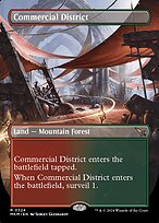 Commercial District (MKM-324) - rare (Borderless)