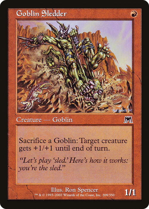 Goblin Sledder (ONS-209) - common