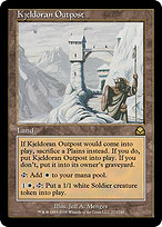 Kjeldoran Outpost (ME2-233) - rare - Foil