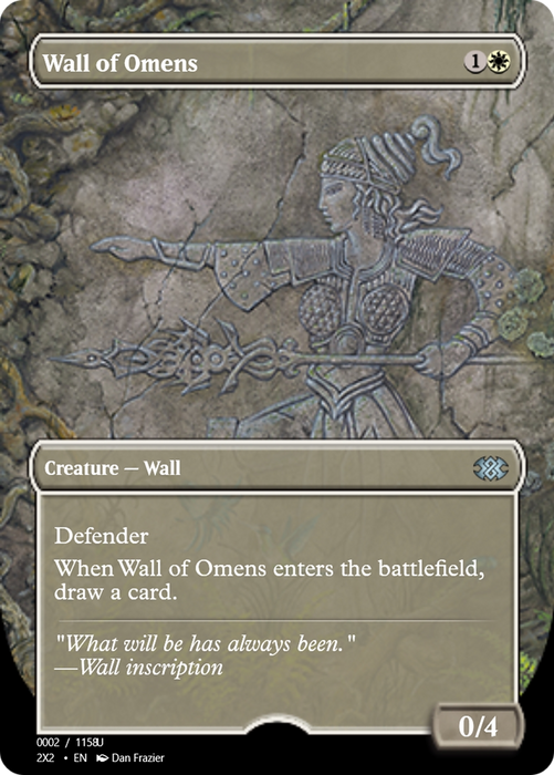 Wall of Omens (PRM-102217) - uncommon - Foil