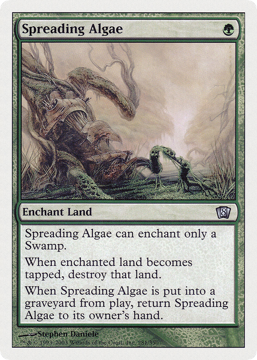 Spreading Algae (8ED-281) - uncommon
