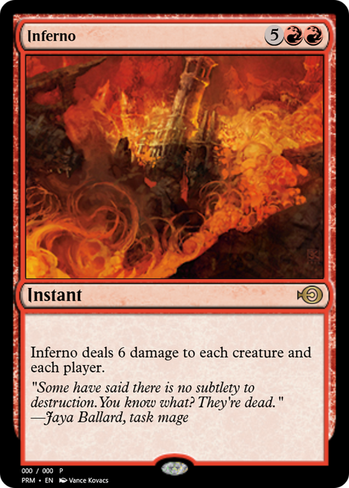 Inferno (PRM-62439) - rare - Foil