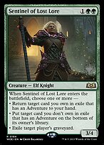 Sentinel of Lost Lore (PPWOE-184P) - rare