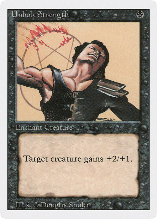 Unholy Strength (3ED-133) - common