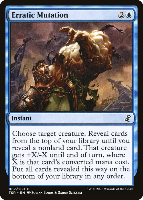 Erratic Mutation (TSR-067) - common - Foil