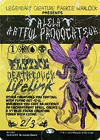 Alela, Artful Provocateur (SLD-1197) - mythic (Borderless) - Foil
