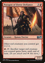 Paragon of Fierce Defiance (M15-158) - uncommon