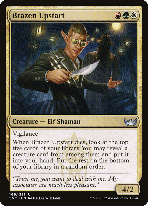 Brazen Upstart (SNC-169) - uncommon