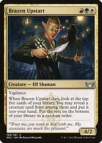 Brazen Upstart (SNC-169) - uncommon - Foil