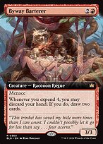 Byway Barterer (BLB-360) - rare: (Extended Art) - Foil