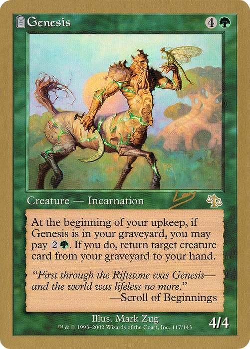 Genesis (WCD-RL117) - rare