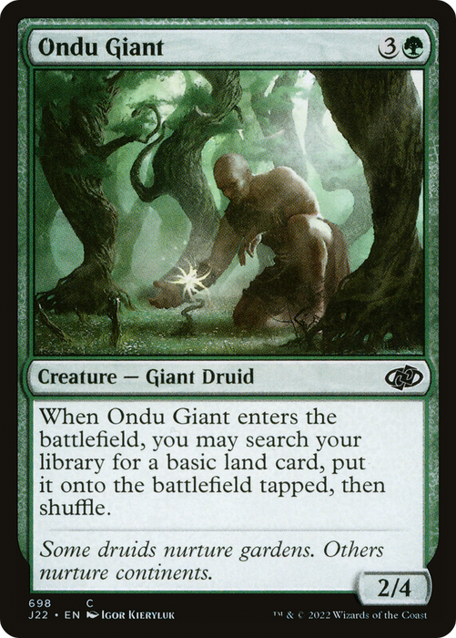 Ondu Giant (J22-698) - common