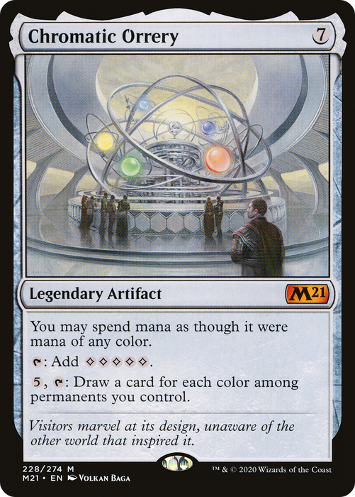Chromatic Orrery (M21-228) - mythic