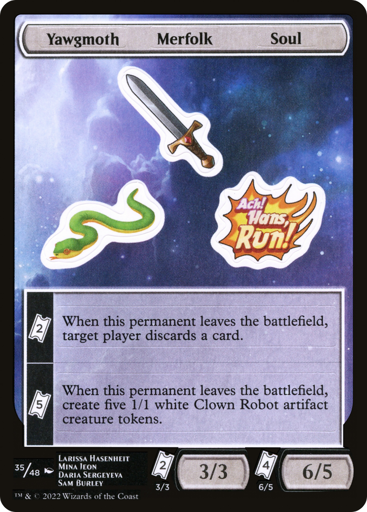 Yawgmoth Merfolk Soul (UNF-035) - common