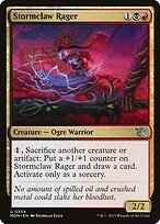 Stormclaw Rager (MOM-254) - uncommon - Foil