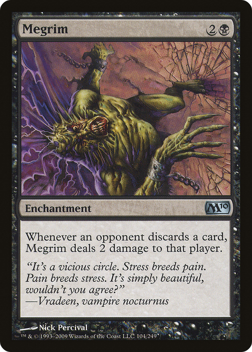 Megrim (M10-104) - uncommon - Foil