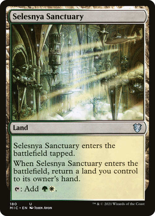 Selesnya Sanctuary (MIC-180) - uncommon