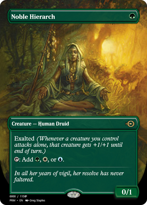 Noble Hierarch (PRM-82826) - rare - Foil