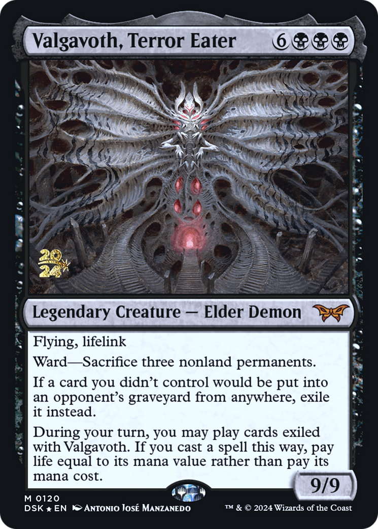 Valgavoth, Terror Eater (PRE-120S) - mythic - Foil