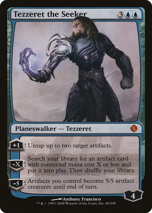 Tezzeret the Seeker (ALA-060) - mythic - Foil